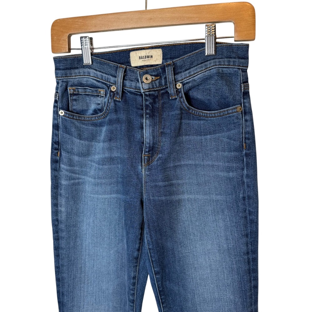 Baldwin Kansas City Willow Jeans Mid Rise Flare size 26 Equinox Made in USA - Picture 2 of 4